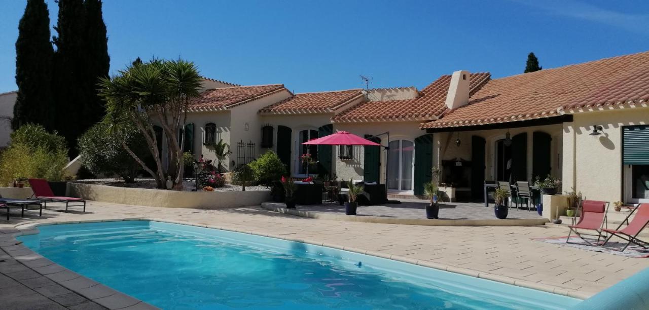 Hotel La Couloumine Salses-le-Château Esterno foto