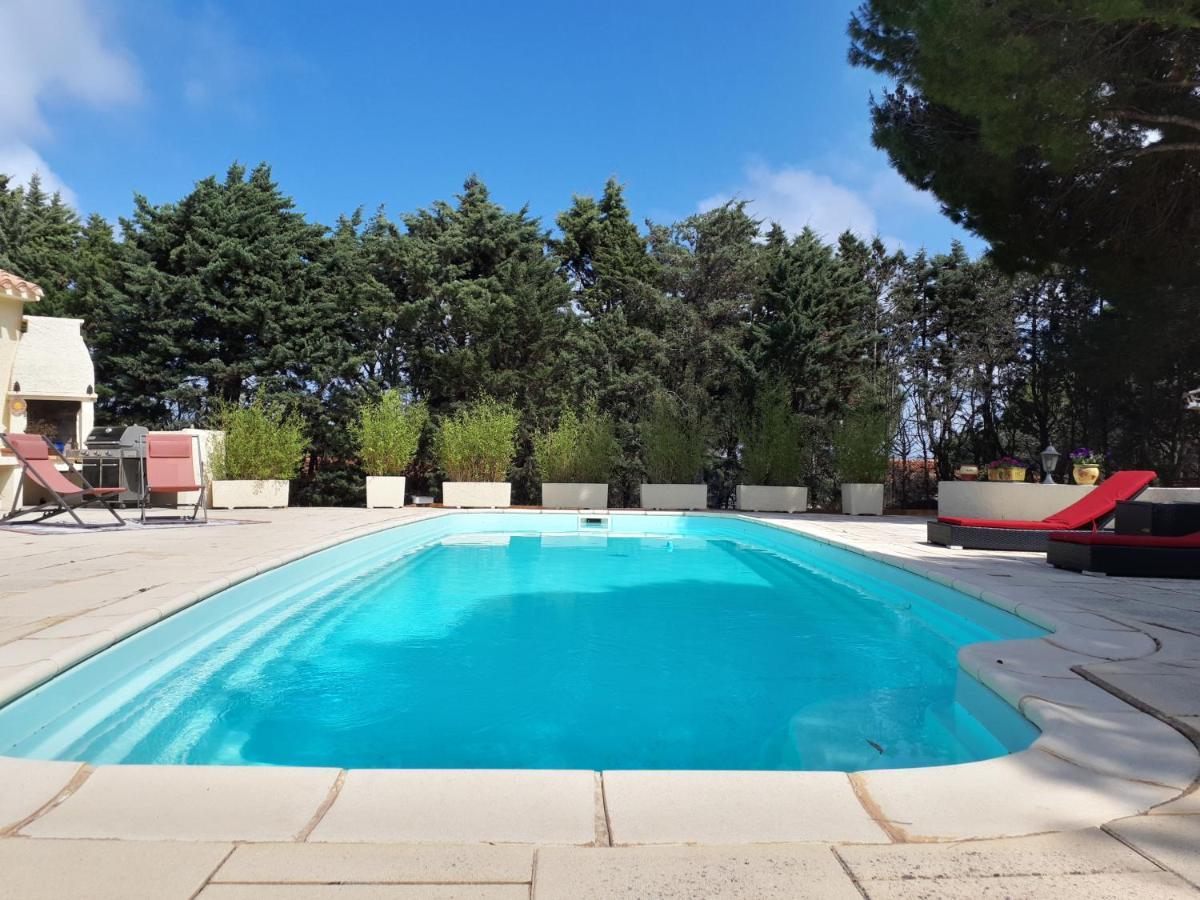 Hotel La Couloumine Salses-le-Château Esterno foto